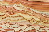 Polished Slab Of Rolling Hills Dolomite - Mexico #167638-1